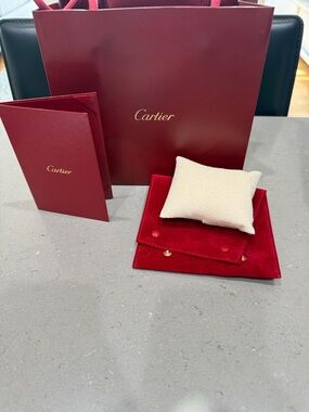Cartier Bracelet Pouch & Gift Bag and Card holder